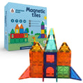 50-Piece Magnetic Building Tiles for Kids & Toddlers Ages 3-8