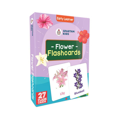 Flowers Flash Cards | 27 Early Learning Flash Cards for Kids