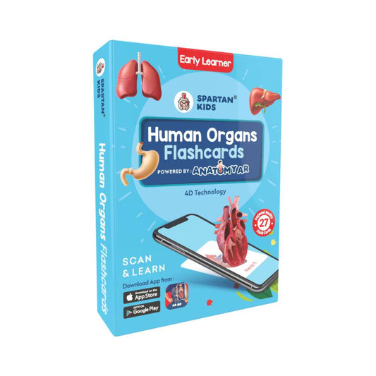 Human Organs Flash Cards – Augmented Reality Based Flash Cards