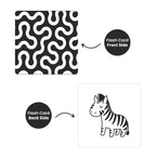 SPARTAN KIDS® Sensory Flash Cards Combo for New Born Babies (Set of 4)