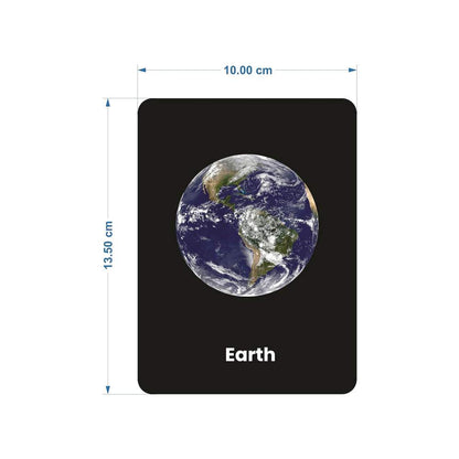 Early Learning Flash Cards with Freedom Fighters, Space (Set of 5)