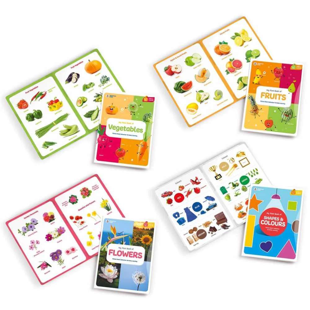 Picture Books Collection Wipe and Clean (Set of 12)