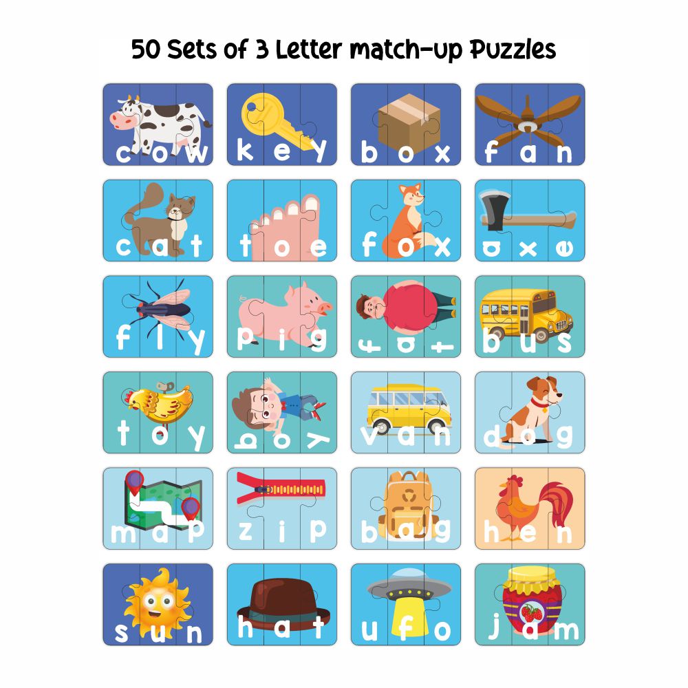 Learn to Spell Puzzle -150 Piece Spelling Puzzle