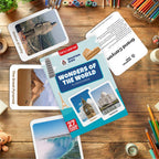 Wonders of the World Flash Cards | 27 Early Learning for Kids