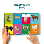 My First Padded Book of Animals: Early Learning for Kids