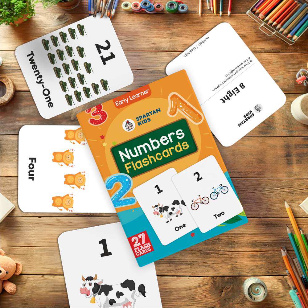 Numbers Flash Cards | 27 Early Learning for Kids