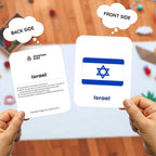 Country Flashcards for Kids – 27 Countries with Capitals & Facts (Ages 4-8)