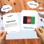 Country Flag Flashcards for Kids – 27 World Flags | GK (Ages 4-8)