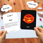 Space Flashcards for Kids – 27 Planets, Stars & Solar System (Ages 4-8)