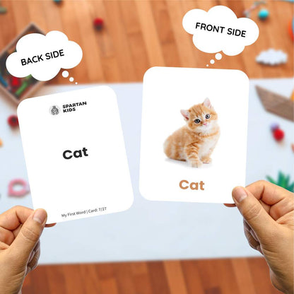 My First Word Flash Cards | 27 Early Learning Flash Cards for Kids