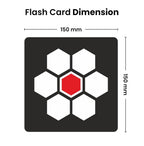 SPARTAN KIDS® Sensory Flash Cards Combo for New Born Babies (Set of 4)