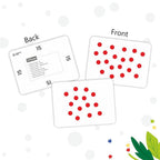 SPARTAN KIDS® 0 to 100 Dot & Number Flash cards Kit
