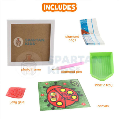 Spartan Kids® Diamond Art Ladybug Kit