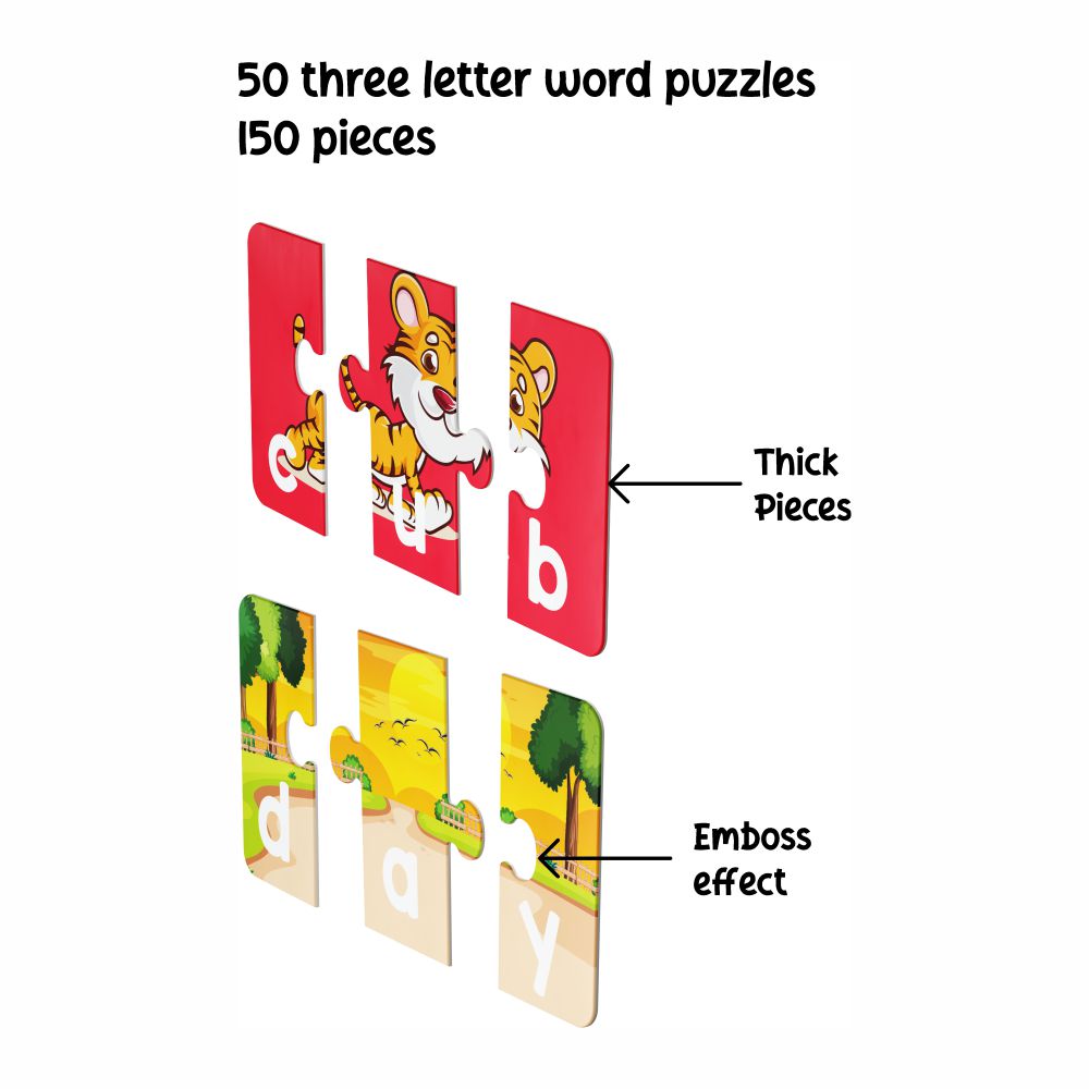 Learn to Spell Puzzle -150 Piece Spelling Puzzle