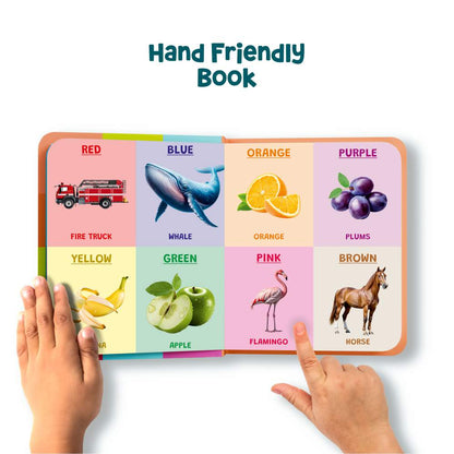 My First Padded Board Book: 4-in-1 Alphabet, Numbers, Colors