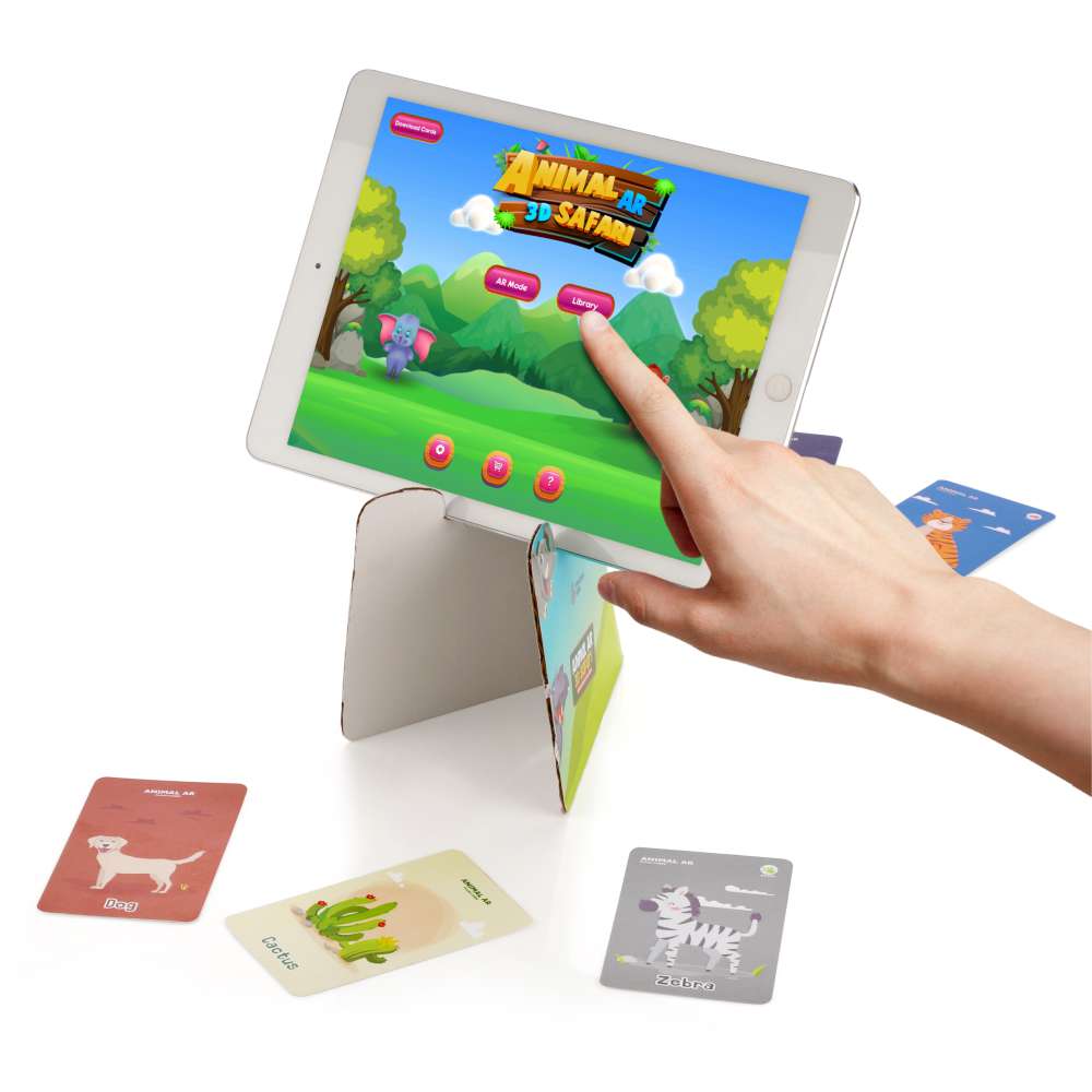 Animal Safari 3D Augmented Reality Based 42 Flash cards