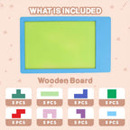 Spartan Kids® Wooden Intelligence Puzzle Game for Kids Ages 3-8