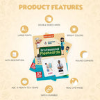 Professions Flashcards for Kids – 27 Career Picture Cards (Ages 3-6)