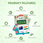 Country Flag Flashcards for Kids – 27 World Flags | GK (Ages 4-8)