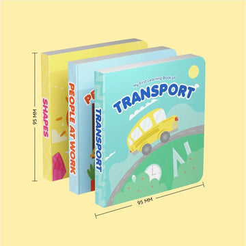 Spartan Kids Board Book Learning Library (Set of 24)