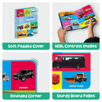 My First Padded Book of Vehicles: Early Learning Adventure
