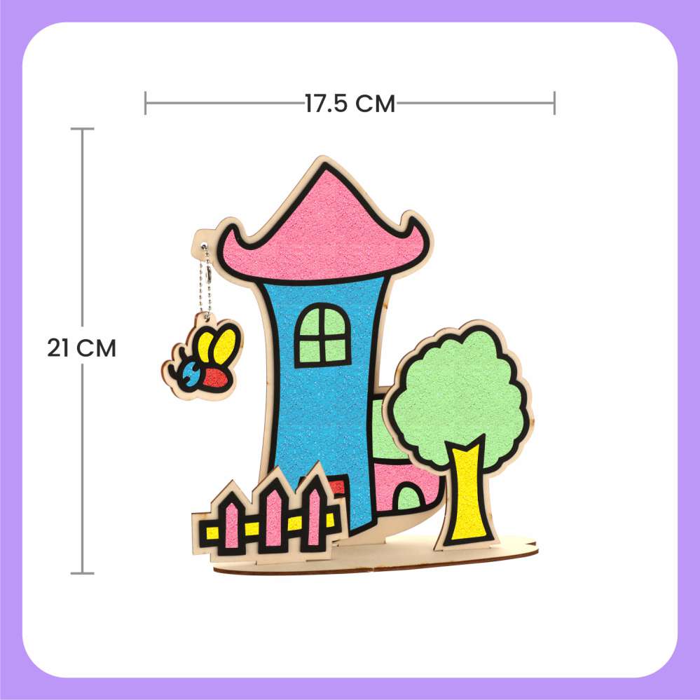 Creative Clay Combo: 3D Art Craft Set | Lighthouse, Rabbit, Cup (Set of 3)