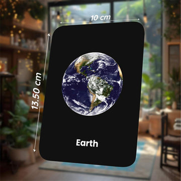 Space Flashcards for Kids – 27 Planets, Stars & Solar System (Ages 4-8)