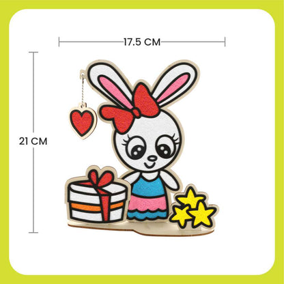 Creative Clay Combo: 3D Art Craft Set | Lighthouse, Rabbit, Cup (Set of 3)