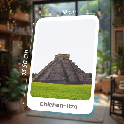 Wonders of the World Flash Cards | 27 Early Learning for Kids