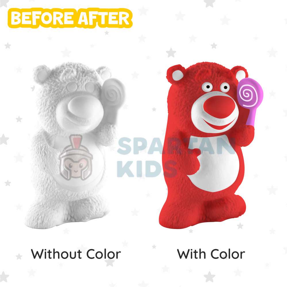 Spartan Kids® Money Bank Bear - Piggy Bank for Kids