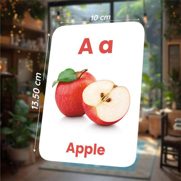 Alphabet Flashcards for Kids – 27 ABC Picture Cards | Montessori (Ages 2-5)