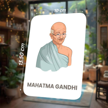 Indian Freedom Fighters Flashcards – 27 GK Cards for Kids (Ages 5-10)