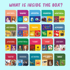 Board Book Set of 20 for Toddlers Ages 1-5 | Educational Gift