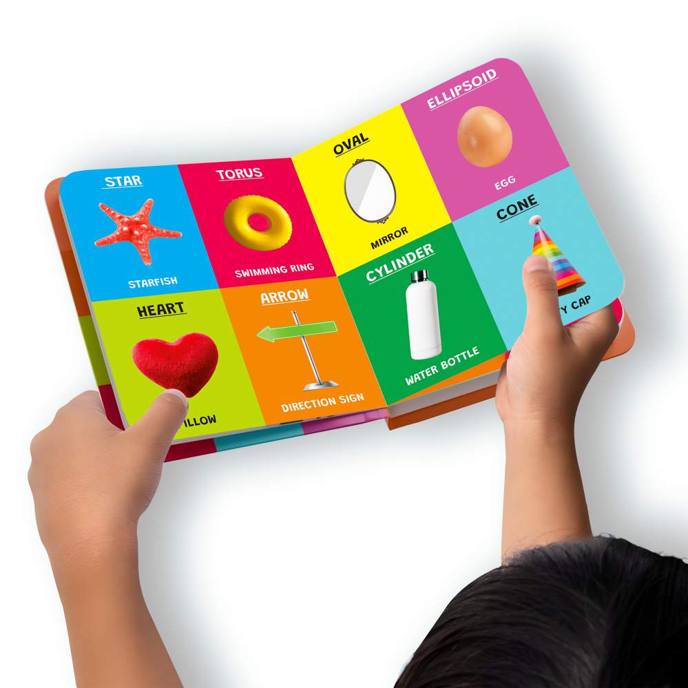 My First Padded Board Book: 4-in-1 Alphabet, Numbers, Colors