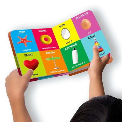 My First Padded Board Book: 4-in-1 Alphabet, Numbers, Colors