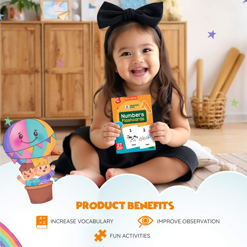 Numbers Flash Cards | 27 Early Learning for Kids
