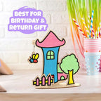 Spartan Kids® Lighthouse Pop 3D Art - Wooden Foam Clay Art