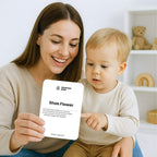 Spartan Kids Flower Flashcards for Kids | 27 Flower Learning Cards | Ages 6 Months–6 Years