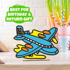 Spartan Kids® Wooden Airplane Pen Stand - DIY Super Clay Art Kit