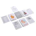 Activity Flash Cards for Kids 4+ with Wipe-Clean Marker (108 Cards)