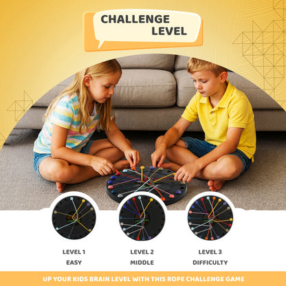 Rope Challenge Board Game: Exciting Puzzle Fun for All Ages