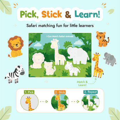 Spartan Kids My First Busy Book, 30 Montessori Learning Activities, Wipe and Clean Sheets, 100+ Reusable Stickers, for Toddlers