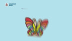 Spartan Kids® Wooden Butterfly Pen Stand - DIY Super Clay Art Kit