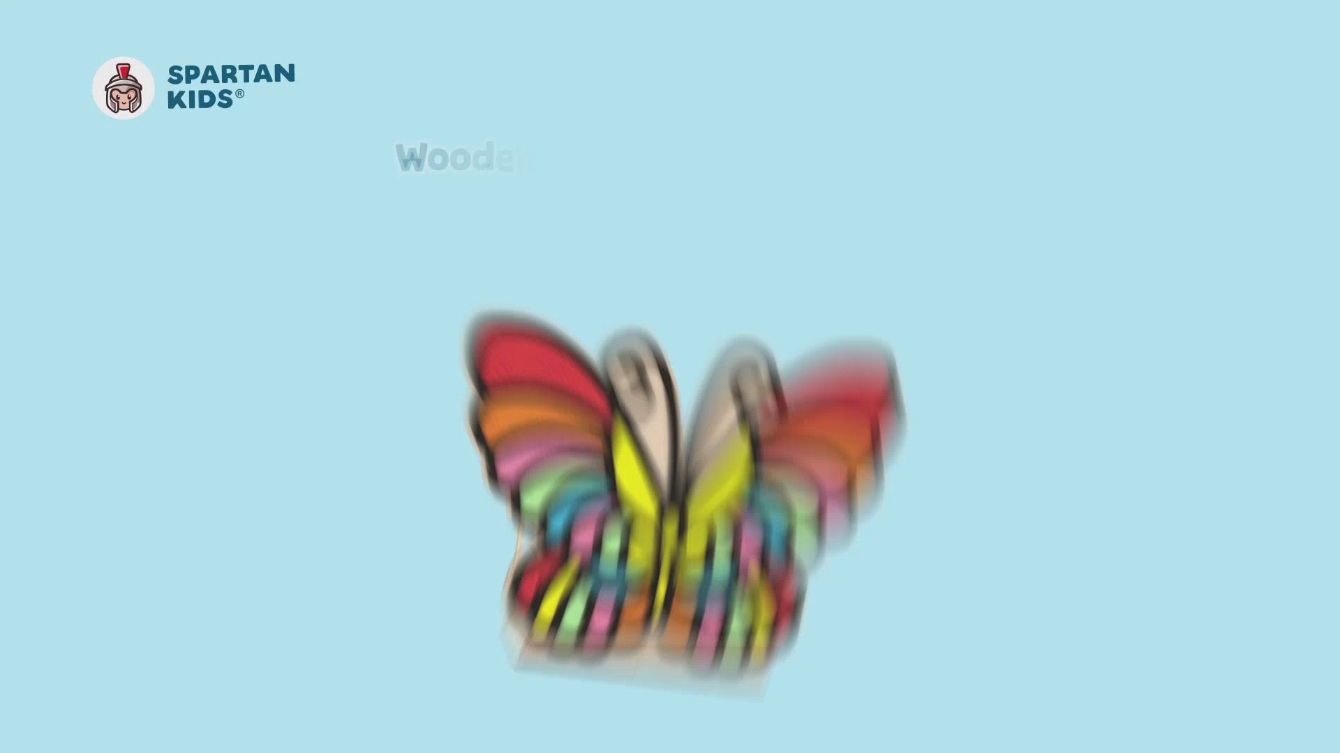 Spartan Kids® Wooden Butterfly Pen Stand - DIY Super Clay Art Kit